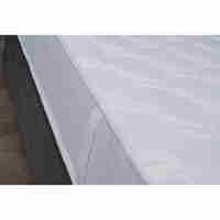 DEAL MATTRESS 150x200cm FABRIC WHITE FOAM TR