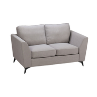 BOEL SOFA 2SEAT EASY CLEAN FABRIC GREY E1 EU