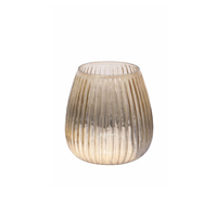 ATHENA BASE FOR CANDLE GLASS GOLD D9xH10cm IN
