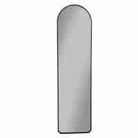 SEMIRAMIS MIRROR STANDING ALUMINIUM BLACK 40x150 PRC