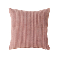 AMETHYST B DECOR CUSHION COTTON VELVET PUCE 50x50