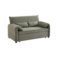 RUBIK SOFA BED 3SEAT FABRIC GREEN FABRIC E1