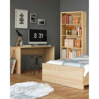 LINES DESK HONEYCOMB SONOMA CHIPBOARD WITH MELAMINE CARTA 100x59xH75cm E1 PRC