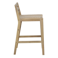 TOUJOUR STOOL BAR WOOD ACACIA NATURAL 53x45xH87cm