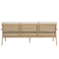 ETOILE LOUNGE SET 1+2+1 WOOD ACACIA NATURAL BEIGE