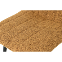 PRAGA CHAIR FABRIC MUSTARD METAL BLACK E1 PRC