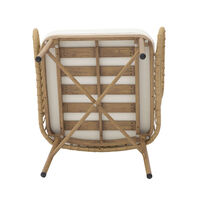 CAVE LOUNGE SET 1+2+1 ALUMINIUM NATURAL PRC