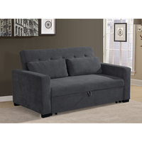 NUOVO SOFA BED 2SEAT FABRIC ANTHRACITE 24 E1 PRC