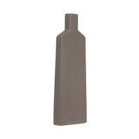 LUI VASE CERAMIC GREY MATTE 14,5x5xH35cm PRC