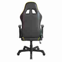 RANGER GAMING CHAIR DESK FABRIC BLACK NYLON YELLOW METAL 52x74xH138cm PRC