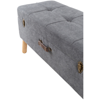BABUS STOOL FABRIC GREY MINT PETROL E1 PRC