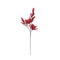 LIAB 1 ARTIFICIAL FLOWER EVA FOAM BORDEAUX H110cm