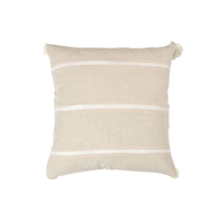 AMMOS 7 DECOR CUSHION FABRIC COTTON BEIGE 45x45cm