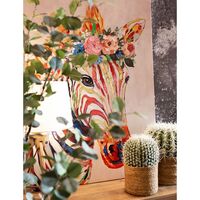 FEROCACTUS ARTIFICIAL PLANT FABRIC PLASTIC GREEN W