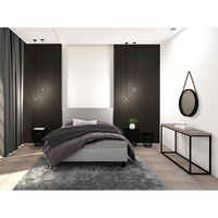 ALE CONSOLE HONEYCOMB SONOMA BLACK 120x39xH77cm E1 PRC