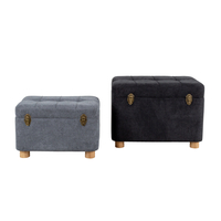 SANDIK STOOL FABRIC ANTHRACITE GREY E1 PRC