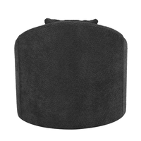 SOFTY ARMCHAIR SWIVEL FABRIC GREY DARK METAL E1 PRC