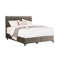 STICKS BED WITH STORAGE (FOR MATTRESS 160x200cm) VELVET CAMEL 05-911 E1 TR