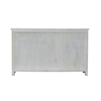 FOLEGANDROS SIDEBOARD WOOD MANGO WHITE ANTIQUE 150x40xH90cm IN