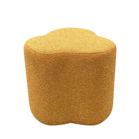 DAISY STOOL FABRIC MUSTARD E1 PRC