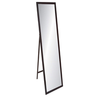 SIMPLE MIRROR STANDING WOOD PAULOWNIA BLACK 45x4,6xH146cm E1 PRC