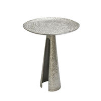 ARCO 49,5 SIDE TABLE ALUMINIUM NICKEL 39x39xH49,5cm IN