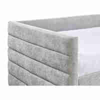 SUENO SOFA BED (FOR MATTRESS 90x195cm) FABRIC GREY LIGHT E1 MY