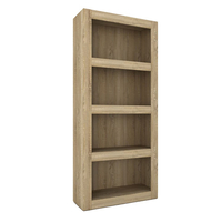 BEAT BOOKCASE MELAMINE SONOMA 80x30xH180cm E1 EU
