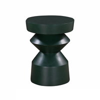 EDGY SIDE TABLE WOOD MANGO GREEN 48x48xH62,5cm IN