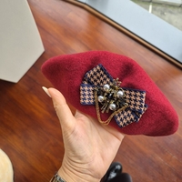 Wine Red Beret