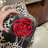 Red Pin Brooch