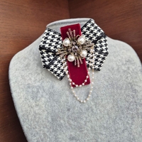 Burgundy  Mini Brooch