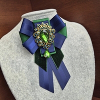 Green Velvet Brooch