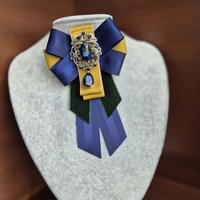 Dark Blue Mini Brooch