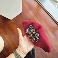 Wine Red Beret