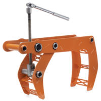 Pipe cutting clamp