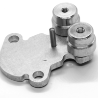 Cover plate intake assembly