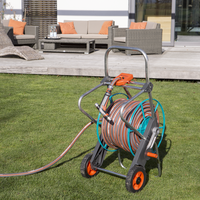 Метална количка за маркуч 100