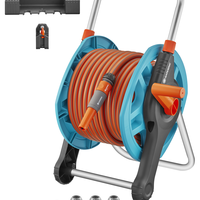Базов комплект със стенна макара за маркуч (25 m)
