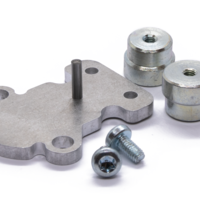 Cover plate intake assembly