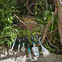 GARDENA Comfort flower rake, hand rake, working width 8.5 cm, ergonomic