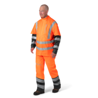 Rain Trousers Protect High-Viz, Functional