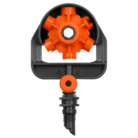 Разпръскваща дюза с 6 форми на струята