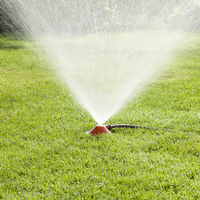 GARDENA pyramid sprinkler, lawn sprinkler, up to 8 m diameter, for max. 50 m²