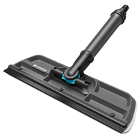 Cleansystem Window Cleaner, window wiper with microfibre fleece and squeegee