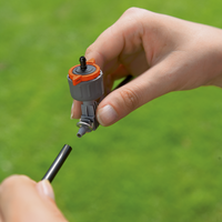 Регулируема редова капкова глава, изравняваща налягането