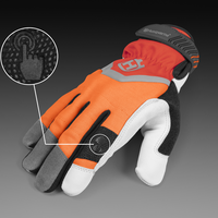 Gloves, Technical with saw protection