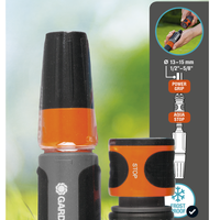 GARDENA Комплект със струйник Stop 'n' Spray 13 мм (1/2