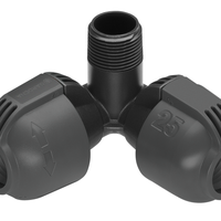 Ъглово разклонение 25 мм x 3/4 