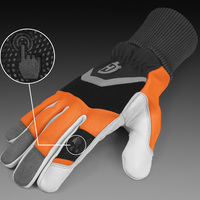 Gloves, Functional with saw protection